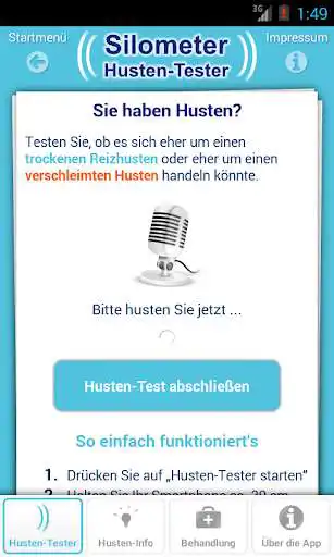 Play Silometer Husten-Tester as an online game Silometer Husten-Tester with UptoPlay