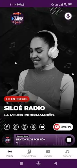 Play Siloé Radio as an online game Siloé Radio with UptoPlay