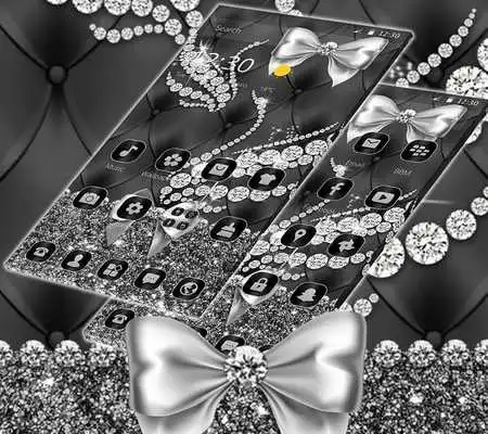 Play Silver Bowknot Diamond Theme