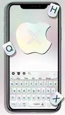 Play Silver Keyboard For Phone X