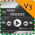 Free play online Silver PlayerPro Skin  APK