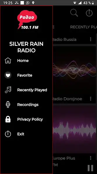 Play Silver Rain Russian Radio app as an online game Silver Rain Russian Radio app with UptoPlay