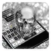 Free play online Silver Skull Keyboard APK