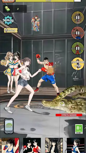 Play Sim Boxing Gym as an online game Sim Boxing Gym with UptoPlay