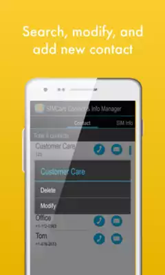 Play SIMCard Contact  Info Manager