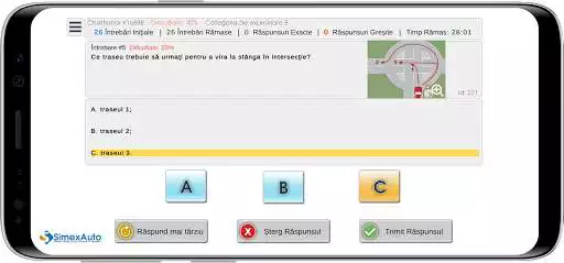 Play SimexAuto - Chestionare auto DRPCIV 2021 as an online game SimexAuto - Chestionare auto DRPCIV 2021 with UptoPlay