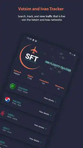 Play Sim Flights Tracker  and enjoy Sim Flights Tracker with UptoPlay