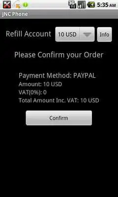 Play Simfone MB1 - Android 1.5