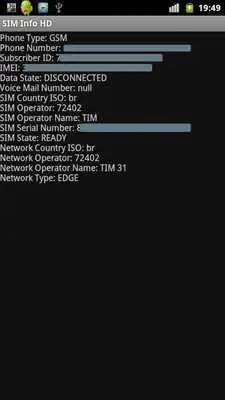 Play SIM Information HD Play SIM Information HD