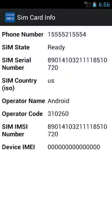 Play Sim information as an online game Sim information with UptoPlay