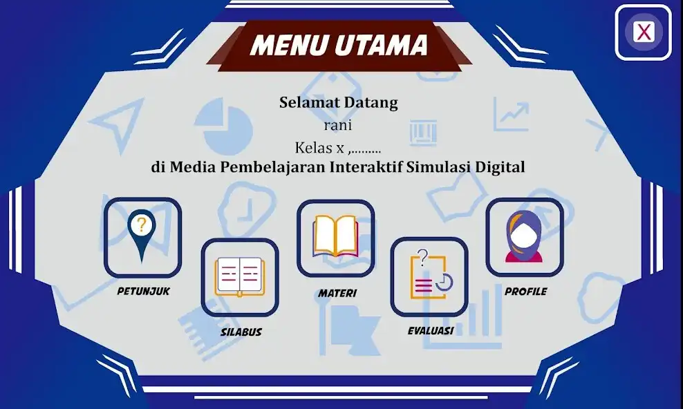 Play Simkomdig kelas X as an online game Simkomdig kelas X with UptoPlay