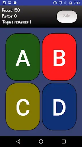Play Simon Dice! as an online game Simon Dice! with UptoPlay