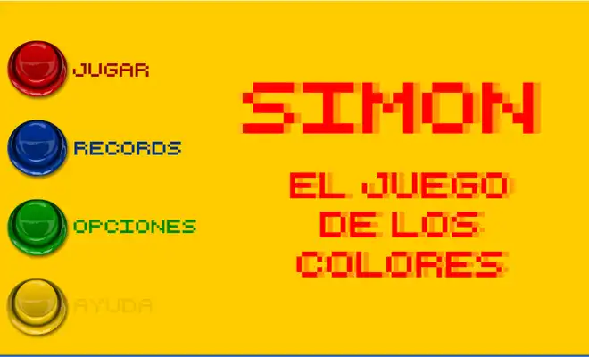 Play Simon. El juego de los colores