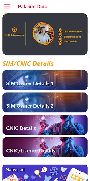Play Sim owner detail  Sim On CNIC  and enjoy Sim owner detail  Sim On CNIC with UptoPlay