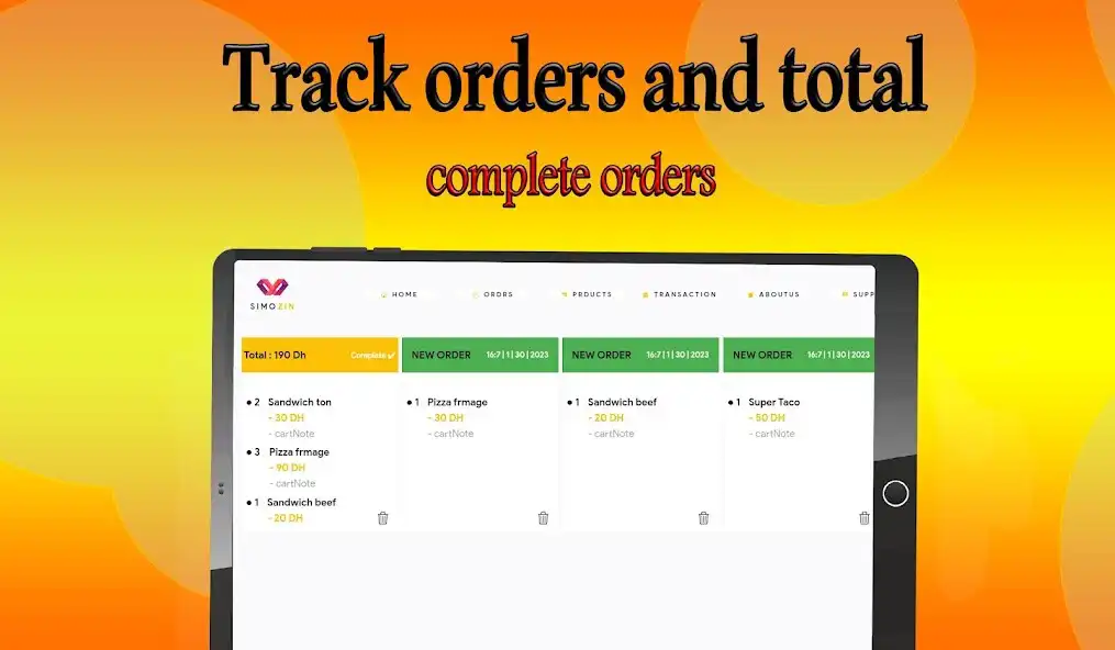 Play Simozin - Cash register POS as an online game Simozin - Cash register POS with UptoPlay