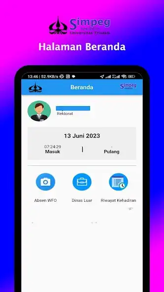 Play SIMPEG Mobile USAKTI as an online game SIMPEG Mobile USAKTI with UptoPlay