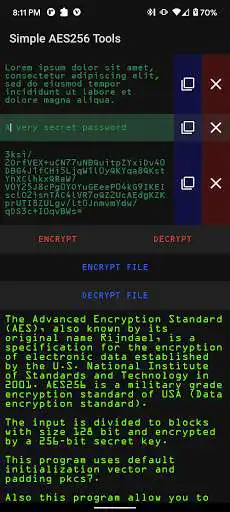 Play Simple AES256 Tools as an online game Simple AES256 Tools with UptoPlay