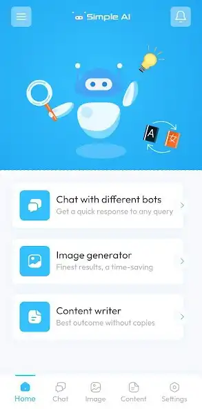 Play Simple AI - easy Chat and Art as an online game Simple AI - easy Chat and Art with UptoPlay