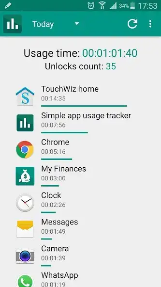 Play Simple app usage tracker  and enjoy Simple app usage tracker with UptoPlay