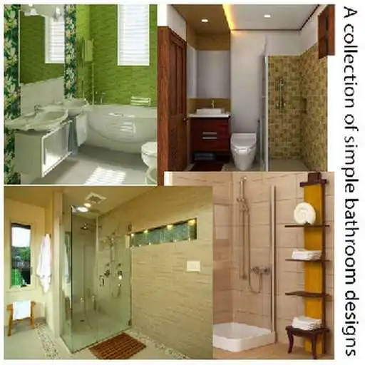 Play Simple bathroom design collection APK