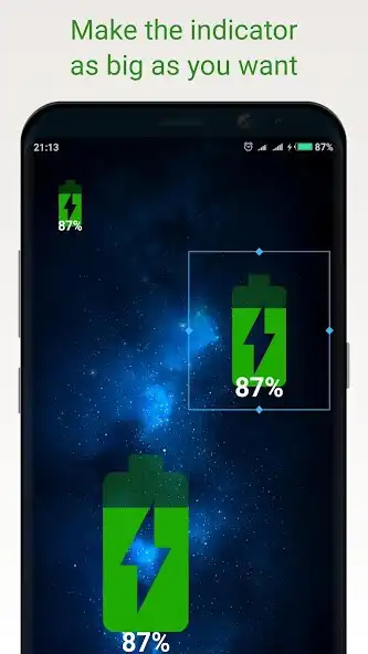 Play Simple Big Battery Widget as an online game Simple Big Battery Widget with UptoPlay