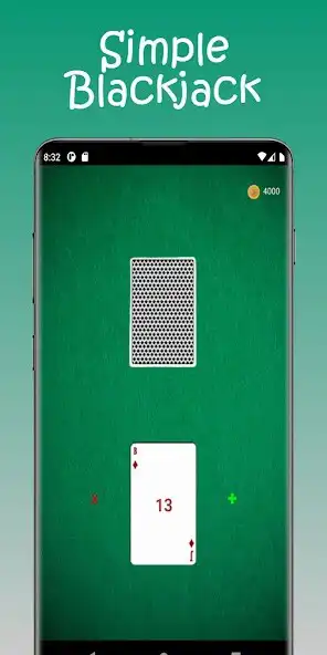 Play Simple Blackjack 21 Offline as an online game Simple Blackjack 21 Offline with UptoPlay