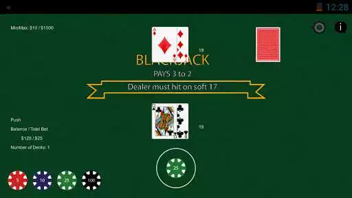 Play Simple Blackjack Trainer  and enjoy Simple Blackjack Trainer with UptoPlay