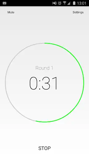 Play APK Simple Boxing Timer (HIIT)  and enjoy Simple Boxing Timer (HIIT) with UptoPlay wintersun.crane_timer