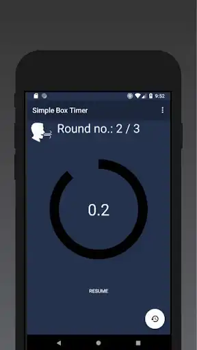 Play Simple Boxing Timer as an online game Simple Boxing Timer with UptoPlay
