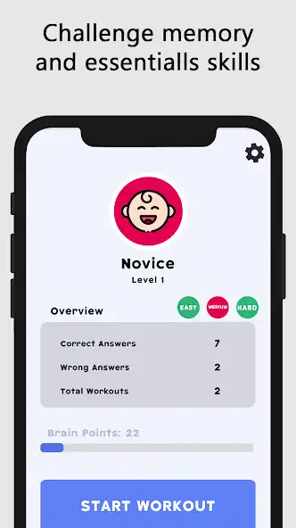 Play Simple: Brain Training as an online game Simple: Brain Training with UptoPlay