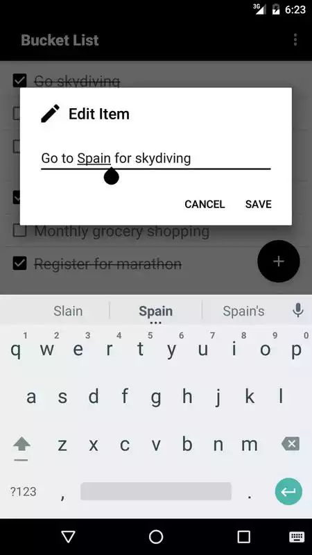 Play Simple Bucket List