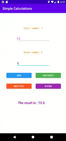 Play Simple Calculation App as an online game Simple Calculation App with UptoPlay