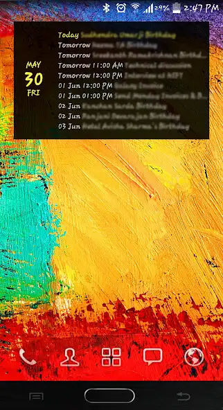 Play Simple Calendar Widget  and enjoy Simple Calendar Widget with UptoPlay