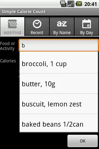 Play Simple Calorie Count as an online game Simple Calorie Count with UptoPlay