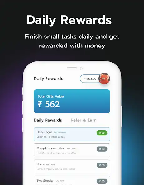 Play Simple Cash Reward Earning App  and enjoy Simple Cash Reward Earning App with UptoPlay