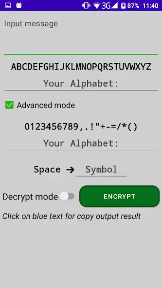 Play Simple Cipher as an online game Simple Cipher with UptoPlay