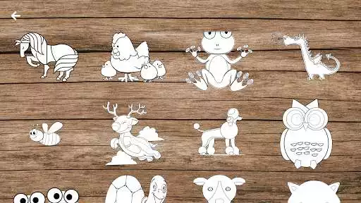 Play Simple Coloring Book as an online game Simple Coloring Book with UptoPlay