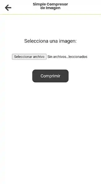 Play Simple Compresor de Imagen as an online game Simple Compresor de Imagen with UptoPlay