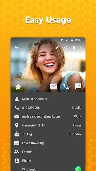 Play Simple Contacts Pro as an online game Simple Contacts Pro with UptoPlay