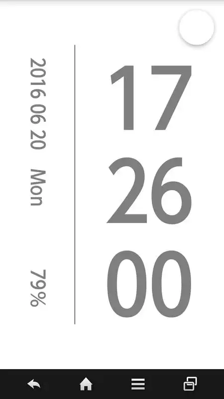 Play Simple Digital Table Clock