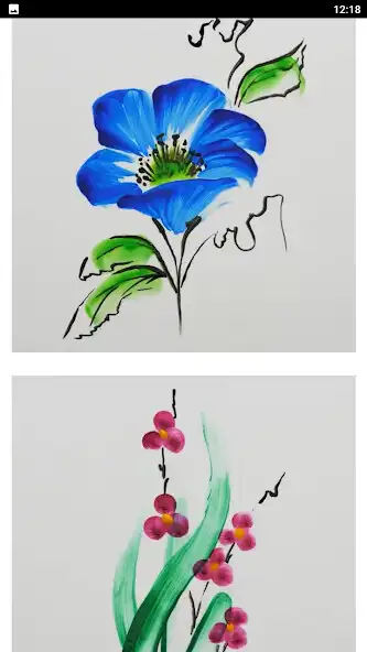 Play Simple Drawing Art Tutorial as an online game Simple Drawing Art Tutorial with UptoPlay