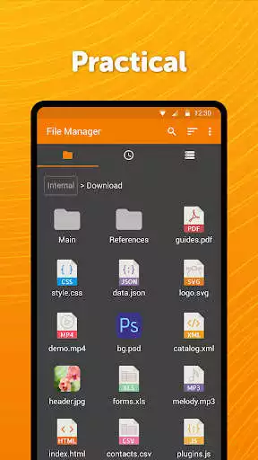 Play Simple File Manager  Explorer as an online game Simple File Manager  Explorer with UptoPlay