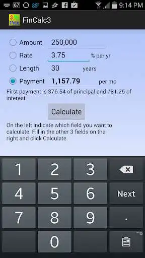 Play APK Simple Financial Calculator  and enjoy Simple Financial Calculator with UptoPlay com.grimmersoftware.fincalc3