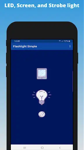 Play Simple Flashlight -Torch light  and enjoy Simple Flashlight -Torch light with UptoPlay