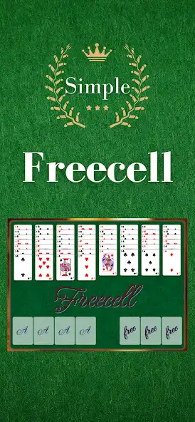 Play Simple FreeCell card game App  and enjoy Simple FreeCell card game App with UptoPlay