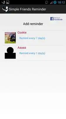 Play Simple Friends Reminder