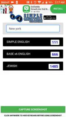 Play SIMPLE GEMATRIA
