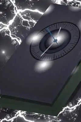 Play Simple Grey Shades Clock Wallpaper