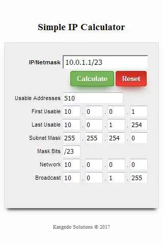 Play APK Simple IP Subnet Calculator  and enjoy Simple IP Subnet Calculator with UptoPlay com.kangndo.simpleipcalculator