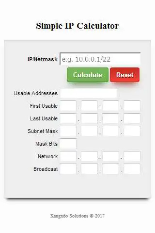 Play APK Simple IP Subnet Calculator  and enjoy Simple IP Subnet Calculator with UptoPlay com.kangndo.simpleipcalculator